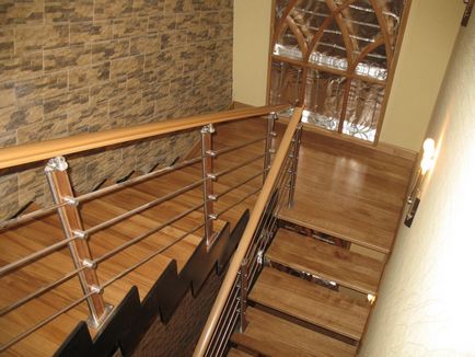 Як зробити дерев'яні сходи на другий поверх приватного будинку - схема, фото