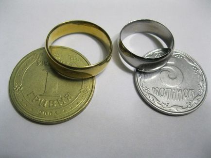 Як зробити кільце зі звичайної монети