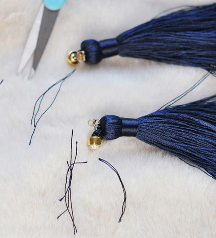 Як зробити сережки з бахроми - ручна робота і креатив - інтернет-журнал, вироби своїми руками