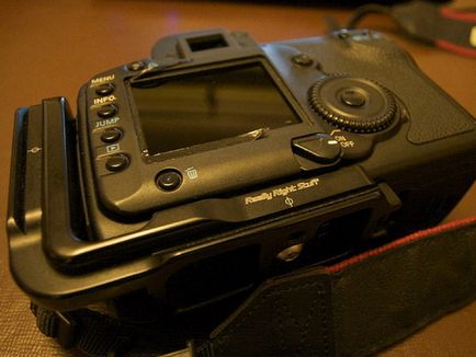 Hogyan helyett egy védőfal az LCD a kamera Canon EOS 5D