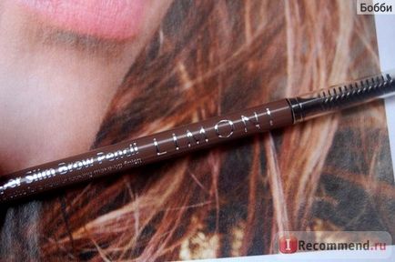 Олівець для брів limoni super slim brow pencil - «суперстійкий олівець для брів попадай під