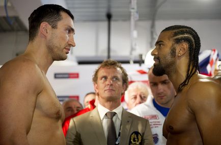 Klitschko nyert Haye