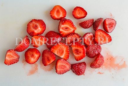 Căpșuni cu mousse de reteta cu fotografie
