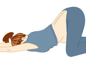 Poziția genunchiului în timpul sarcinii