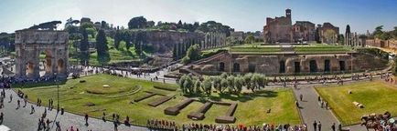 Colosseum - un monument de arhitectură al Romei antice