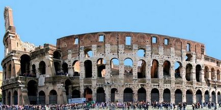 Colosseumul de la Roma este principala atracție a capitalei Italiei