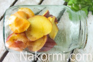 Компот з персиків і абрикосів на зиму без стерилізації рецепт з фото