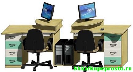Комп'ютерні столи - комп'ютерний стіл своїми руками