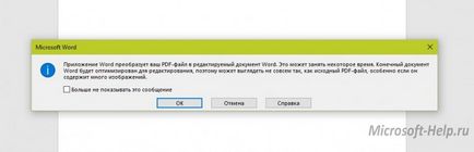 Convertiți fișierul pdf în cuvânt - cuvânt și ajutor Excel