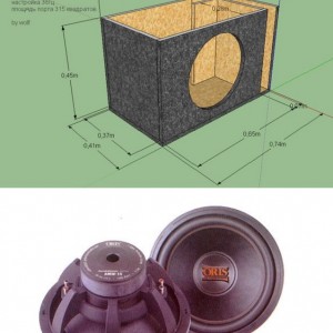 Короб для сабвуфера своїми руками