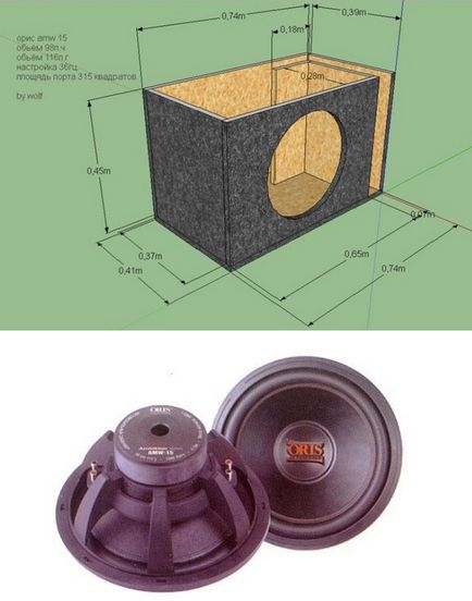 Короб для сабвуфера своїми руками