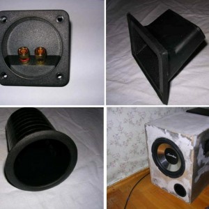 Cutie subwoofer cu mâinile proprii