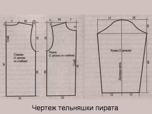 Костюм пірата своїми руками