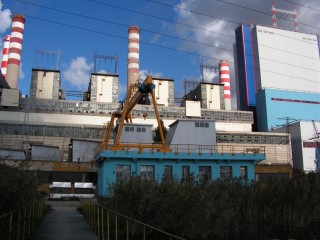 Кран козловий електричний, завод промислового кранобудування