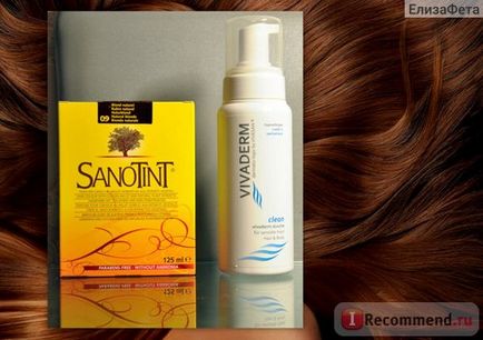 Vopsea pentru păr fără amoniac vivasan sanotint light - 