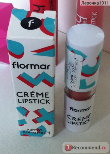 Кремова губна помада flormar arty pop - «мега приємний аромат і дійсно кремова текстура