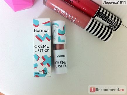 Кремова губна помада flormar arty pop - «мега приємний аромат і дійсно кремова текстура