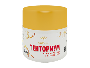 Крем тенториум з бджолиною отрутою і прополісом, tentorium-in-ukraine online-shop №1