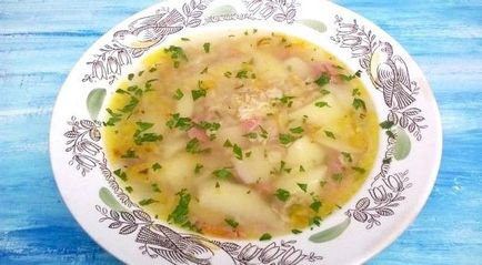 Курячий суп з вівсянкою - рецепт з фото