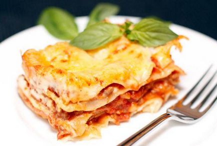 Lasagna clasică - rețetă pas cu pas cu fotografie pe