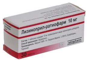 Lisinopril ratopharm manual de utilizare, recenzie