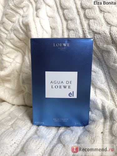 Loewe agua de loewe el - «аромат успішного чоловіка agua de loewe el як перевірити духи на