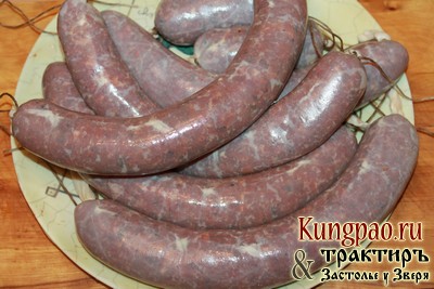 Lukanka bolgár (sudzhuk) - recept fotókkal