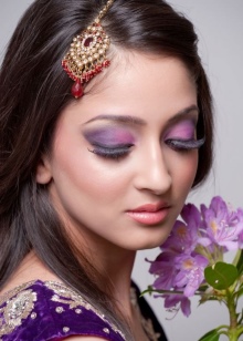 Make-up sub rochie violet (19 pics) make-up seara la balul de brunet sub liliac