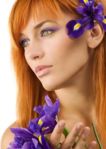 Make-up sub rochie violet (19 pics) make-up seara la balul de brunet sub liliac
