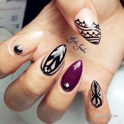 Manikűr Fashion Nails a nyári 2016 a jelenlegi tendenciák