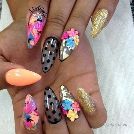 Manikűr Fashion Nails a nyári 2016 a jelenlegi tendenciák