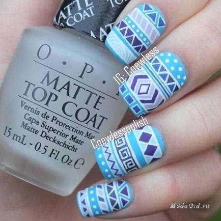 Manikűr Fashion Nails a nyári 2016 a jelenlegi tendenciák