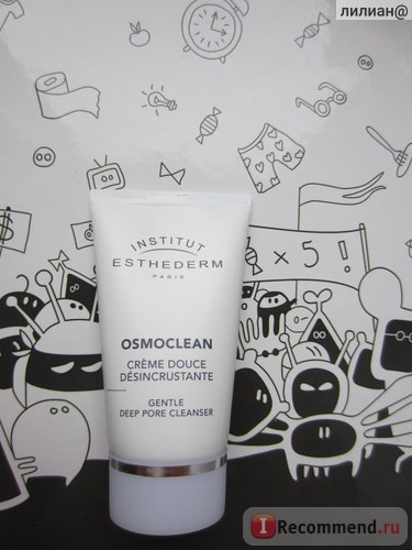 Маска для обличчя institut esthederm osmoclean gentle deep pore cleanser - «крем дезінкрустант очищає