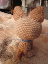 Maestru de clasă pisică gav amigurumi