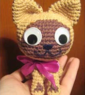 Mesterkurzus wow cica Amigurumi