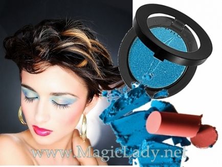 Modă machiaj pentru Anul Nou și Crăciun, foto - make-up - secrete ale frumuseții - catalog de articole - feminin