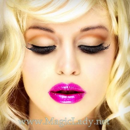 Modă machiaj pentru Anul Nou și Crăciun, foto - make-up - secrete ale frumuseții - catalog de articole - feminin