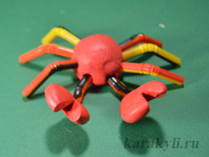 Morghiul de mare și crabi - modelarea de la locuitorii plastilinei de pe fundul mării, doodle