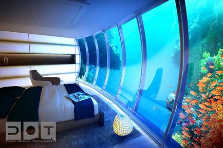 A felületi lemez alatti hotel - víz diszkosz hotel - Dubai, Egyesült Arab Emírségek - útikalauz - a világ