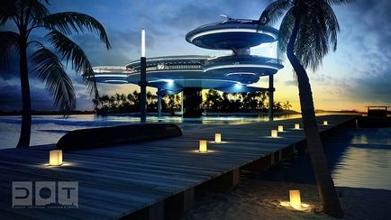 Hotel de discuri pe apă - sub apă - hotel pe apă - în Dubai, oahe - portal turistic - lume