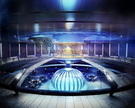 A felületi lemez alatti hotel - víz diszkosz hotel - Dubai, Egyesült Arab Emírségek - útikalauz - a világ