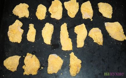 Nuggets tartármártással - lépésről lépésre recept fotók