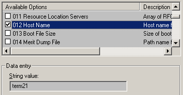 Налаштування dhcp - windows terminal ware