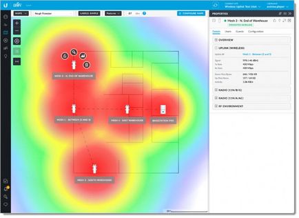 Configurarea ubiquiti unifi mesh