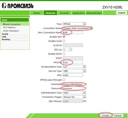 Configurarea wifi pe modemul PS zxv10 h208l byfly