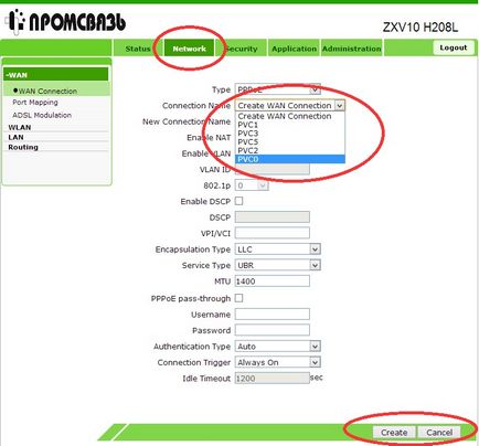 Configurarea wifi pe modemul PS zxv10 h208l byfly