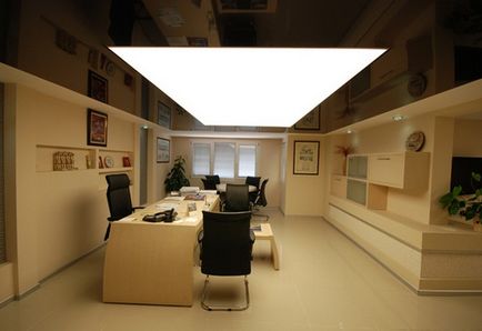 Stretch tavan în biroul pe care îl alegeți, Mos siling - instalarea plafoanelor stretch în Moscova și
