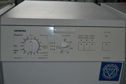 Mașini de spălat germană de asamblare de Bosch sau Bosch, un produs de fabricare a germaniei, modele de Siemens sau