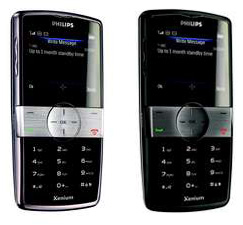 Áttekintés gsm telefon Philips Xenium 9 @ 9W