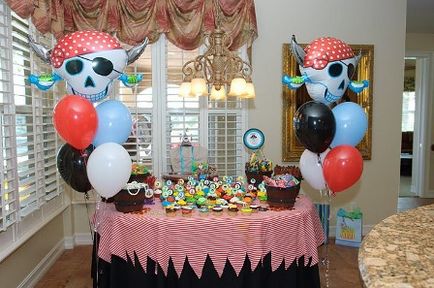 Baloane de petreceri în stil pirat